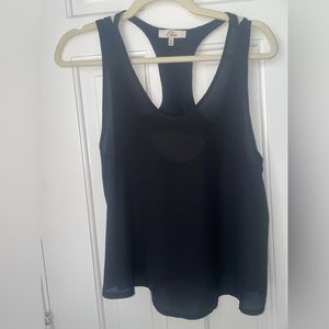 Black tank blouse